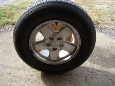 16 INCH SET OF TIRES WITH RIMS $125.00